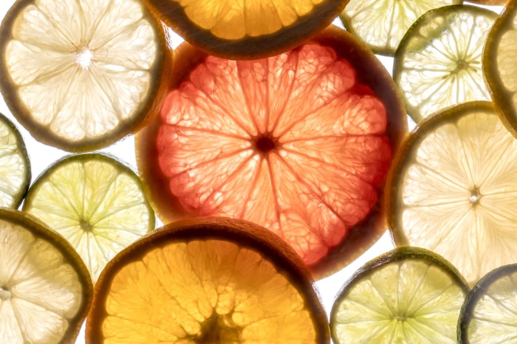 sliced citrus